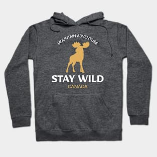 Stay Wild Canada Caribou Hoodie